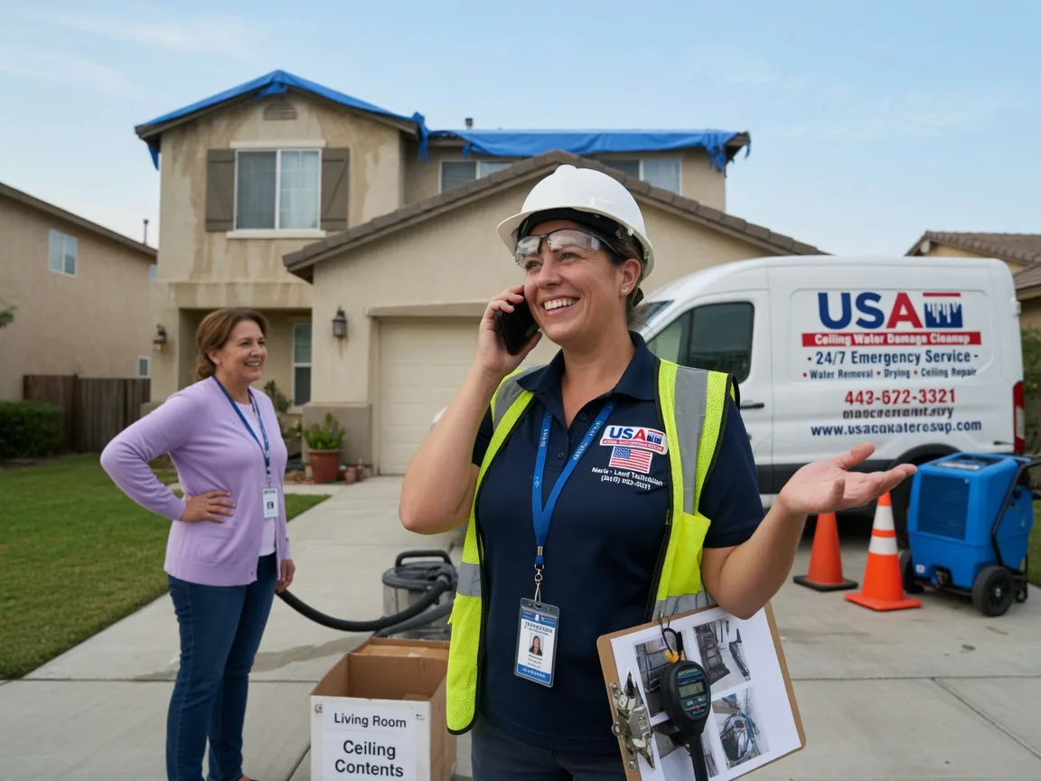 Ceiling Water Damage Restoration Pine Bluffs, WY FAQs